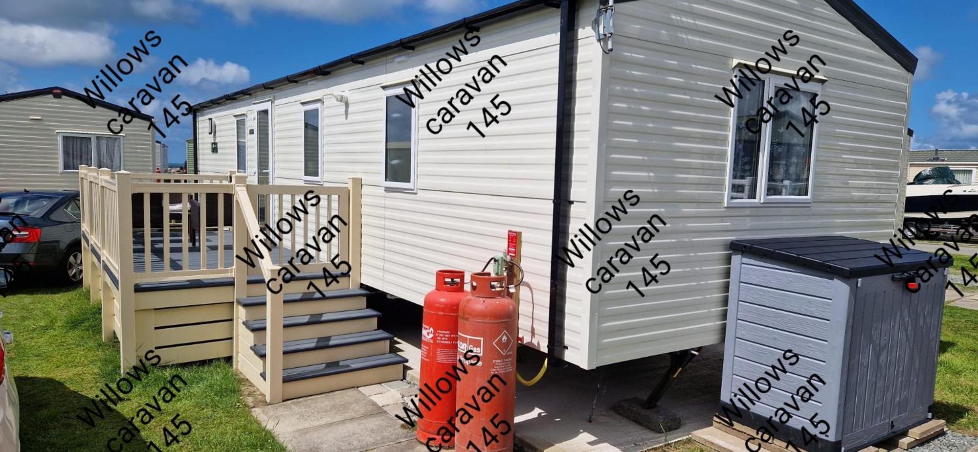 Willows Caravan 145 Llanddwywe Dış mekan fotoğraf