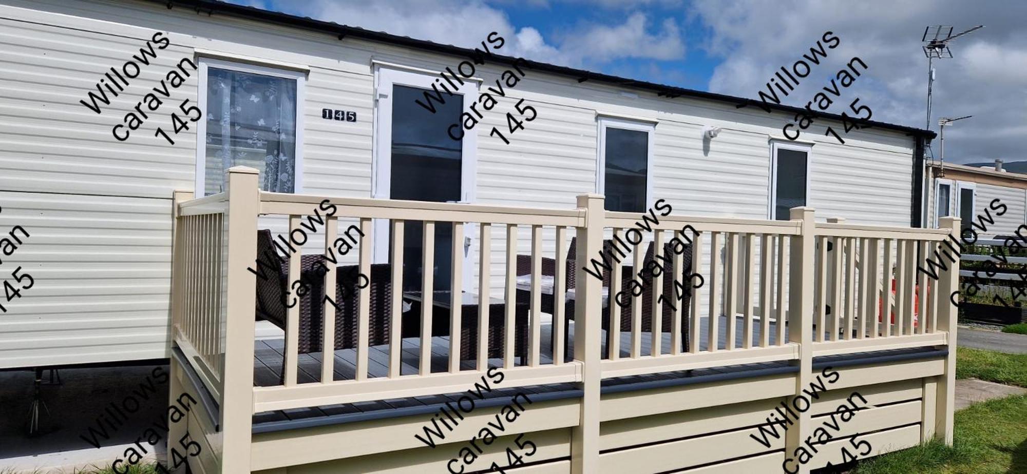 Willows Caravan 145 Llanddwywe Dış mekan fotoğraf